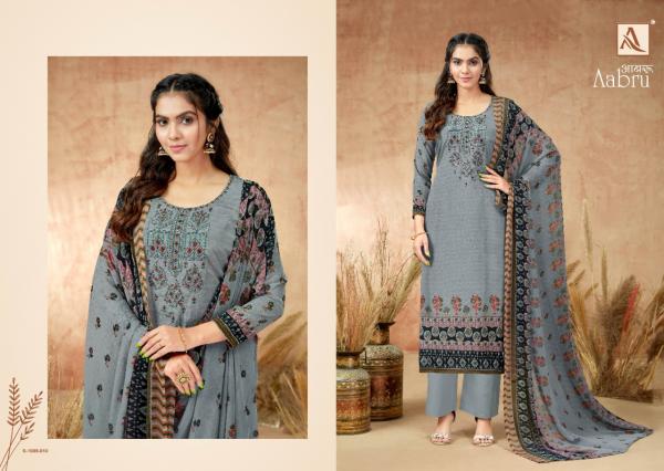 Alok Aabru 4 Festive Wear Designer Cotton Dress Material Collection